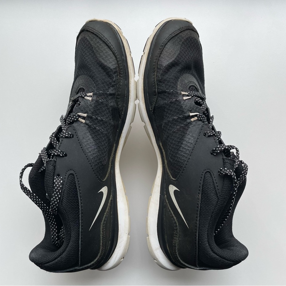 Nike Training Flex TR 5 Women’s Black Shoes Size 8 Polka Dot Laces